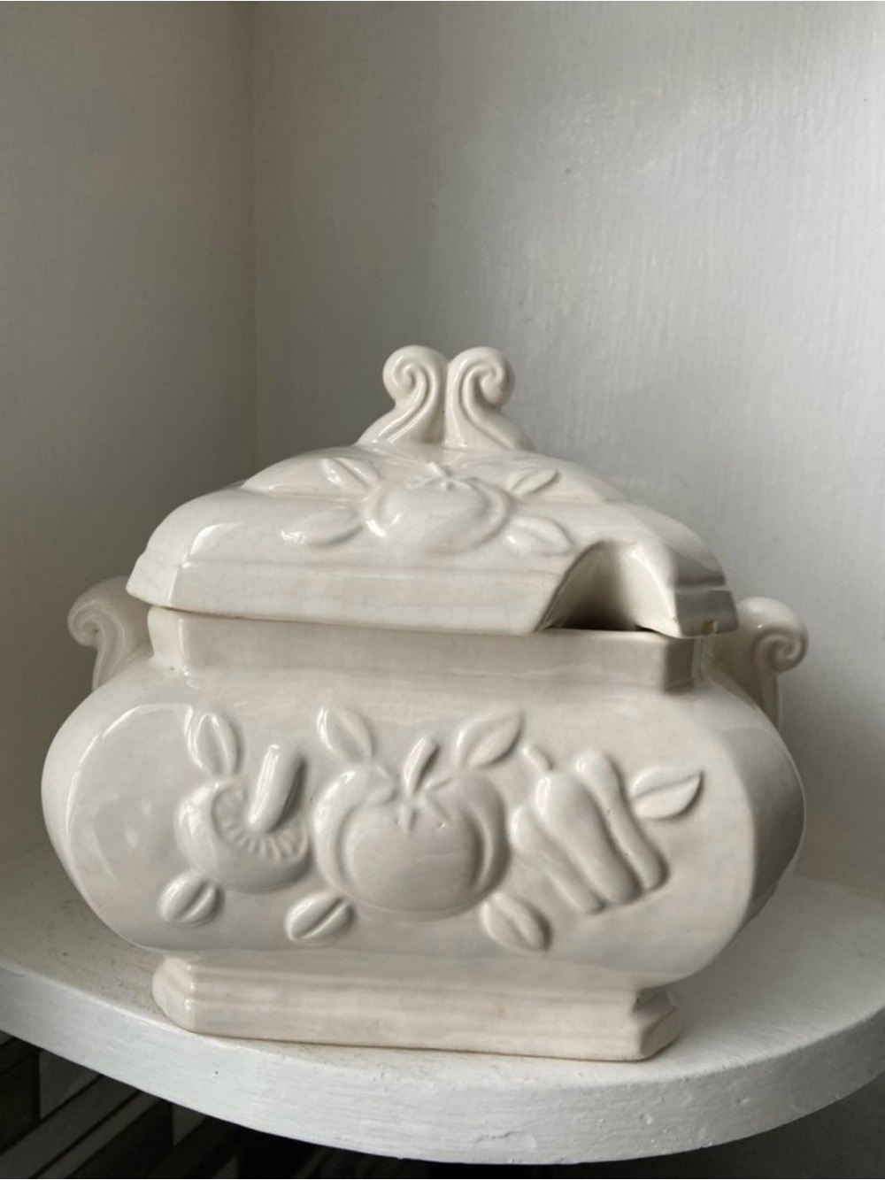 Vintage Small Ironstone Tureen Dish